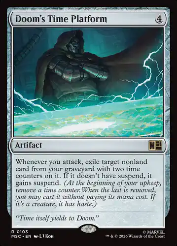 Doom's Time Platform - msc Spoiler