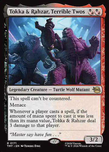 Tokka & Rahzar, Terrible Twos - tmt Spoiler