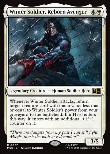 Winter Soldier, Reborn Avenger - msc Spoiler