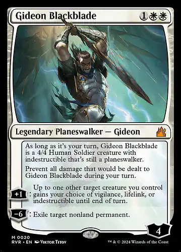 Gideon Blackblade - rvr Spoiler