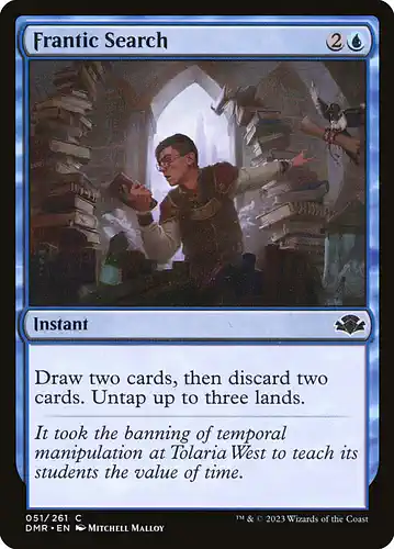 Frantic Search - dmr Spoiler