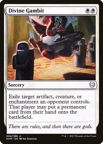Divine Gambit - khm Spoiler