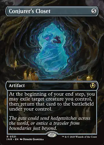 Conjurer's Closet - inr Spoiler