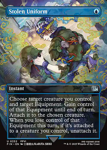 Stolen Uniform - fin Spoiler