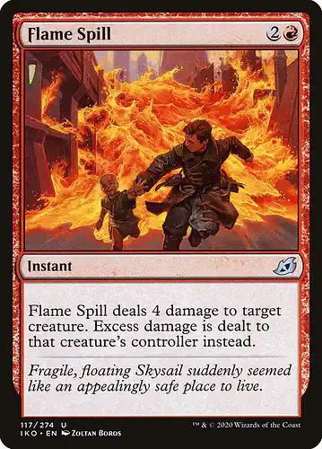 Flame Spill - iko Spoiler
