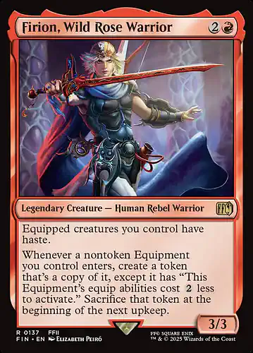 Firion, Wild Rose Warrior - fin Spoiler