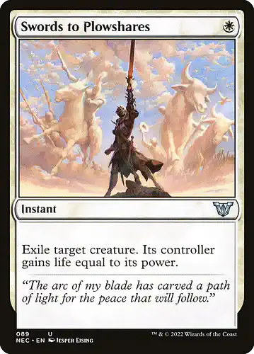 Swords to Plowshares - nec Spoiler