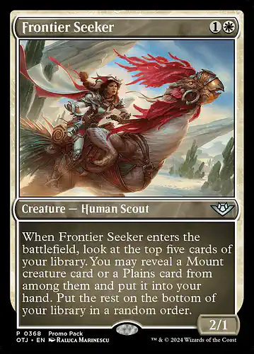 Frontier Seeker - otj Spoiler