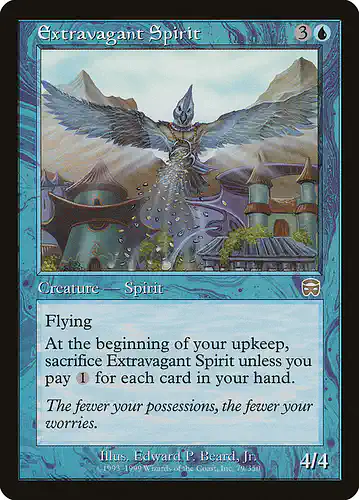 Extravagant Spirit - mmq Spoiler