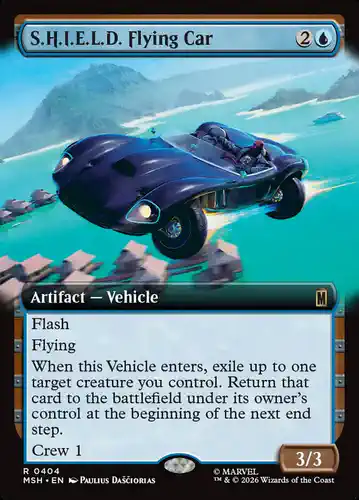 S.H.I.E.L.D. Flying Car - msh Spoiler