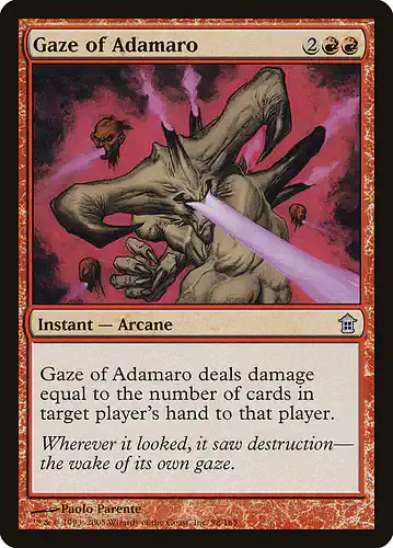 Gaze of Adamaro - sok Spoiler