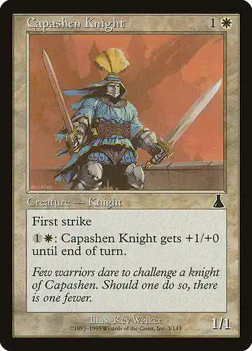 Capashen Knight - uds Spoiler