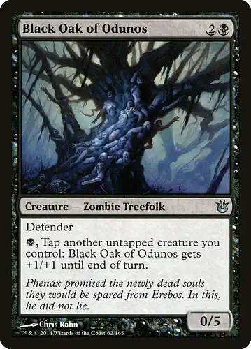 Black Oak of Odunos - bng Spoiler