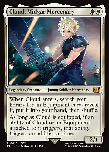 Cloud, Midgar Mercenary - fin Spoiler
