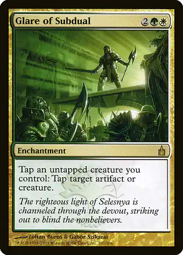 Glare of Subdual - rav Spoiler