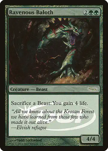 Ravenous Baloth - g07 Spoiler