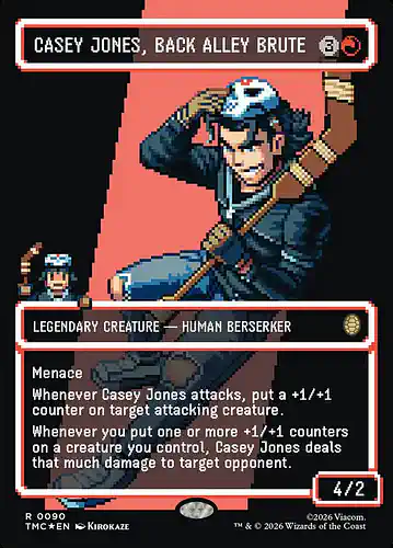 Casey Jones, Back Alley Brute - tmc Spoiler