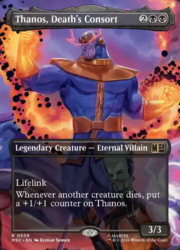 Thanos, Death's Consort - msc Spoiler
