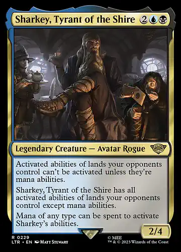 Sharkey, Tyrant of the Shire - ltr Spoiler