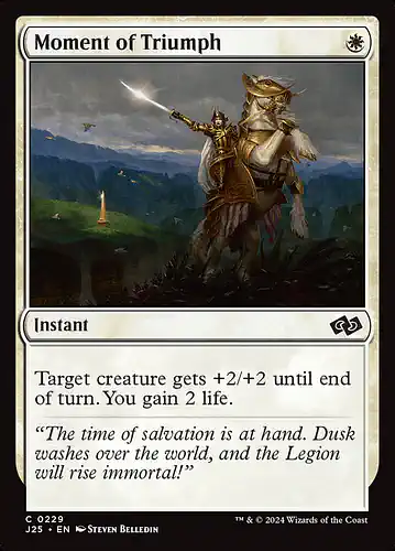 Moment of Triumph - j25 Spoiler