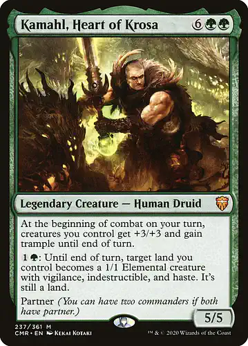 Kamahl, Heart of Krosa - cmr Spoiler