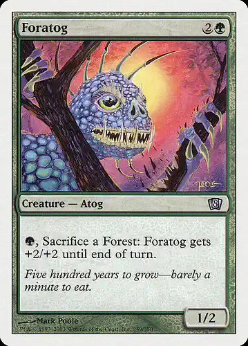 Foratog - 8ed Spoiler