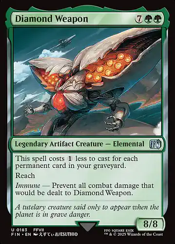Diamond Weapon - fin Spoiler