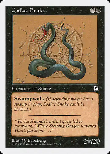 Zodiac Snake - ptk Spoiler