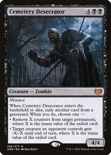 Cemetery Desecrator - vow Spoiler