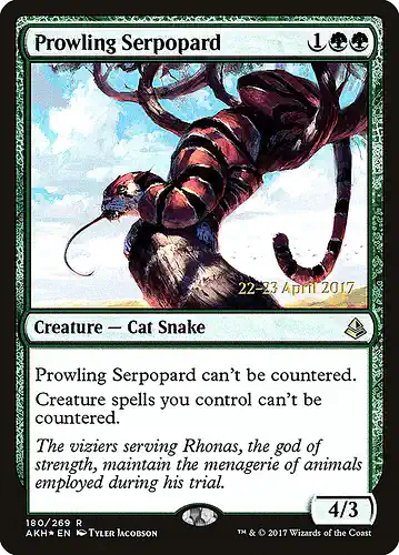 Prowling Serpopard - akh Spoiler