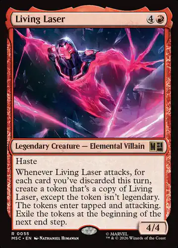 Living Laser - msc Spoiler