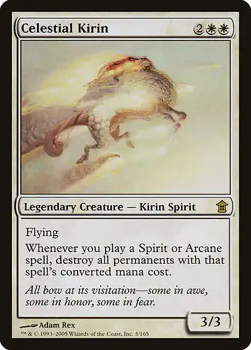 Celestial Kirin - sok Spoiler