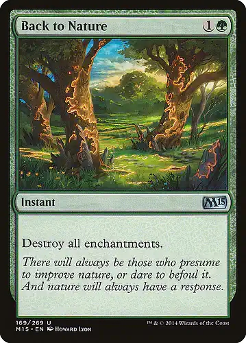 Back to Nature - m15 Spoiler