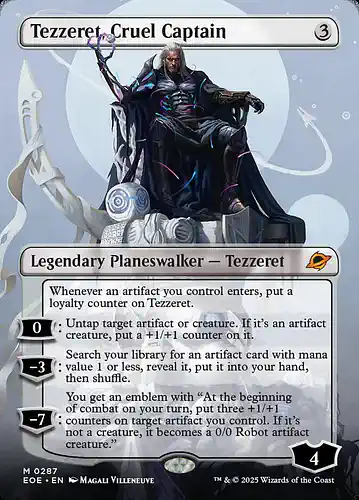 Tezzeret, Cruel Captain - eoe Spoiler