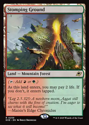Stomping Ground - eoe Spoiler