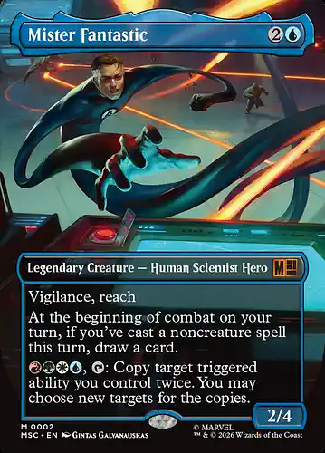 Mister Fantastic - msc Spoiler