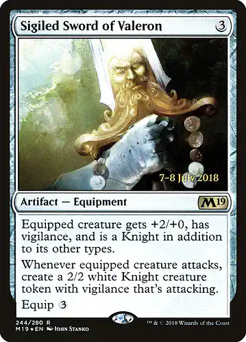 Sigiled Sword of Valeron - m19 Spoiler