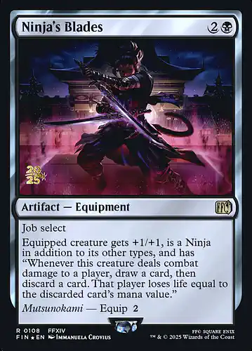 Ninja's Blades - fin Spoiler