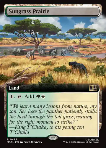 Sungrass Prairie - msc Spoiler