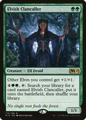 Elvish Clancaller - m19 Spoiler
