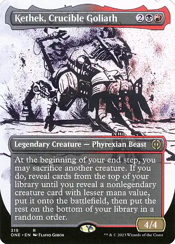 Kethek, Crucible Goliath - one Spoiler