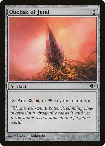 Obelisk of Jund - ala Spoiler