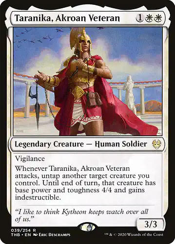 Taranika, Akroan Veteran - thb Spoiler