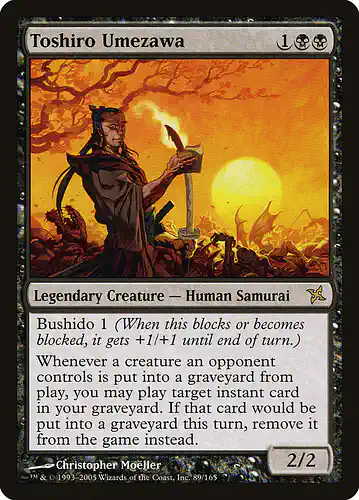 Toshiro Umezawa - bok Spoiler