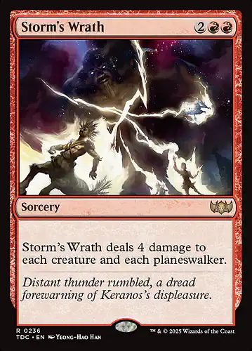Storm's Wrath - tdc Spoiler