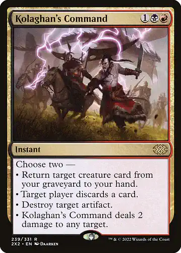Kolaghan's Command - 2x2 Spoiler