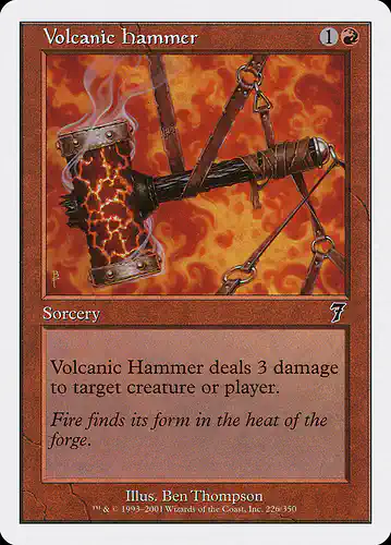 Volcanic Hammer - 7ed Spoiler
