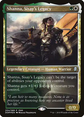 Shanna, Sisay's Legacy - dom Spoiler
