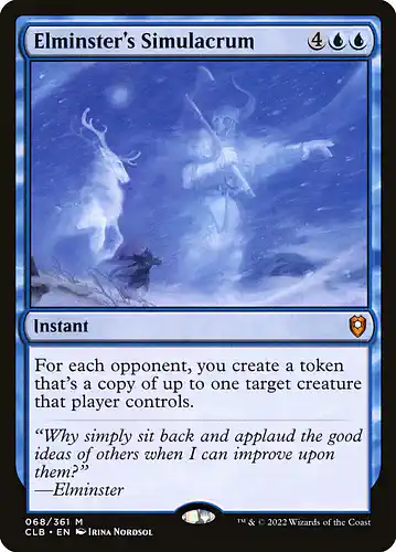 Elminster's Simulacrum - clb Spoiler