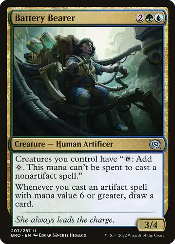 Battery Bearer - bro Spoiler